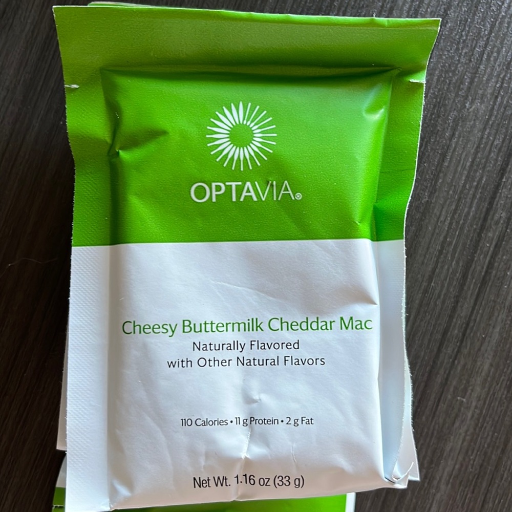 Optavia cheesy buttermilk cheddar Mac